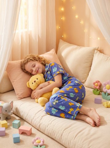 DTD Kids Unisex Night Wear Set