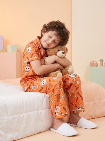DTD Kids Unisex Night Wear Set