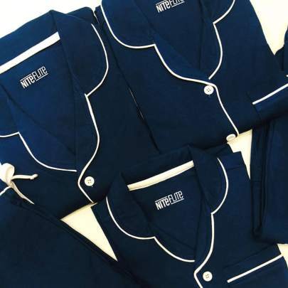 Picasso Blue Matching Family Pyjama Set